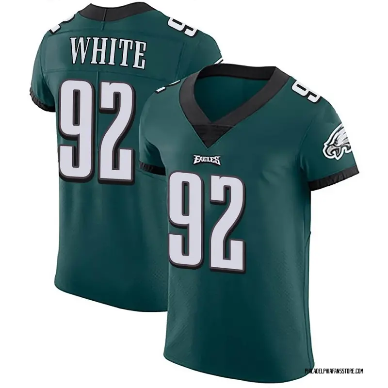 Men's Green Elite Reggie White Philadelphia Midnight Team Color Vapor Untouchable Jersey