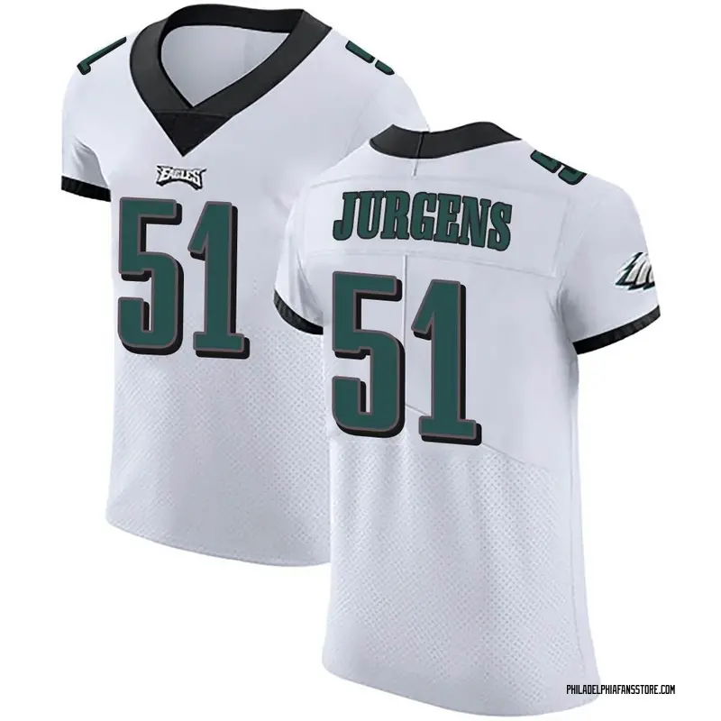 Men's White Elite Cam Jurgens Philadelphia Vapor Untouchable Jersey