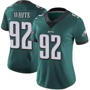 Women's Green Limited Reggie White Philadelphia Midnight Team Color Vapor Untouchable Jersey