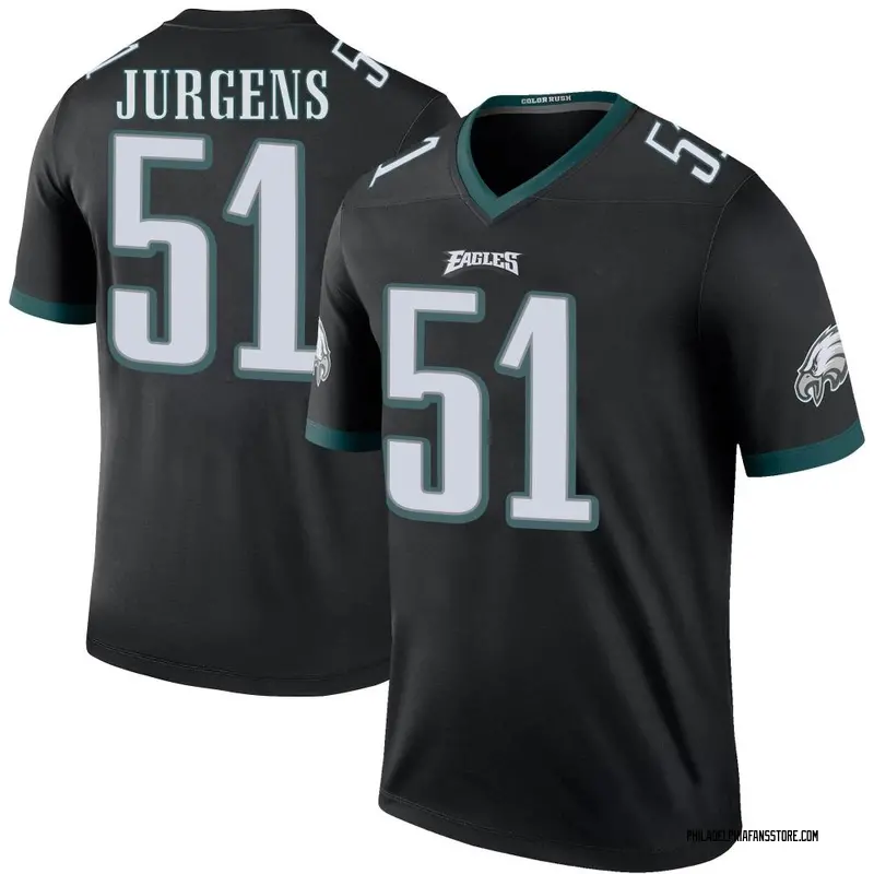 Youth Black Legend Cam Jurgens Philadelphia Color Rush Jersey